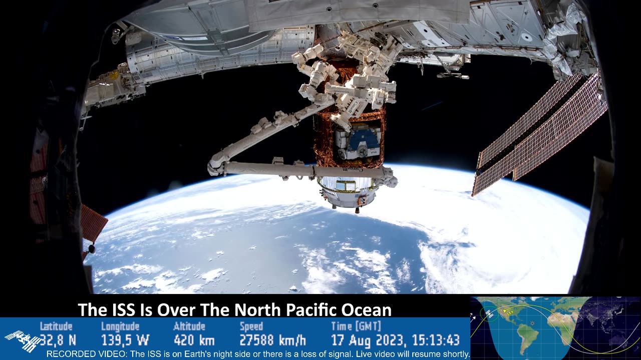 LIVE: NASA Live Stream - Earth Seen From Space / Seen From The ISS