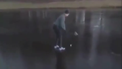 Funny Fail on Ice