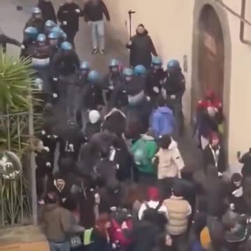 Italia | Una marcha pro-palestina que tenía lugar en la ciudad italiana