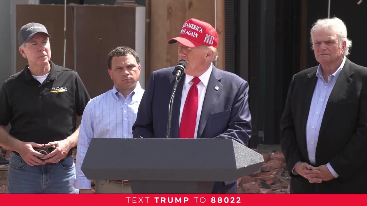 President Donald Trump Statements in Valdosta Georgia 9/30/24