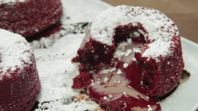 How to Make Red Velvet Lava Cakes – Full Step-by-Step Video Recipe