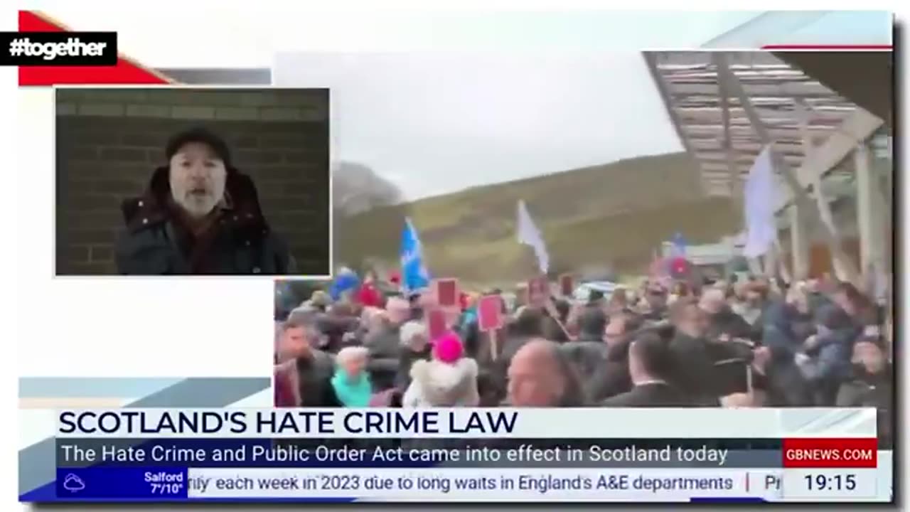 This is an egregious draconian act... it's an attack on the Scottish people"