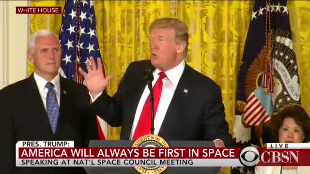 Trump orders establishment of 'space force' as 6th branch of military