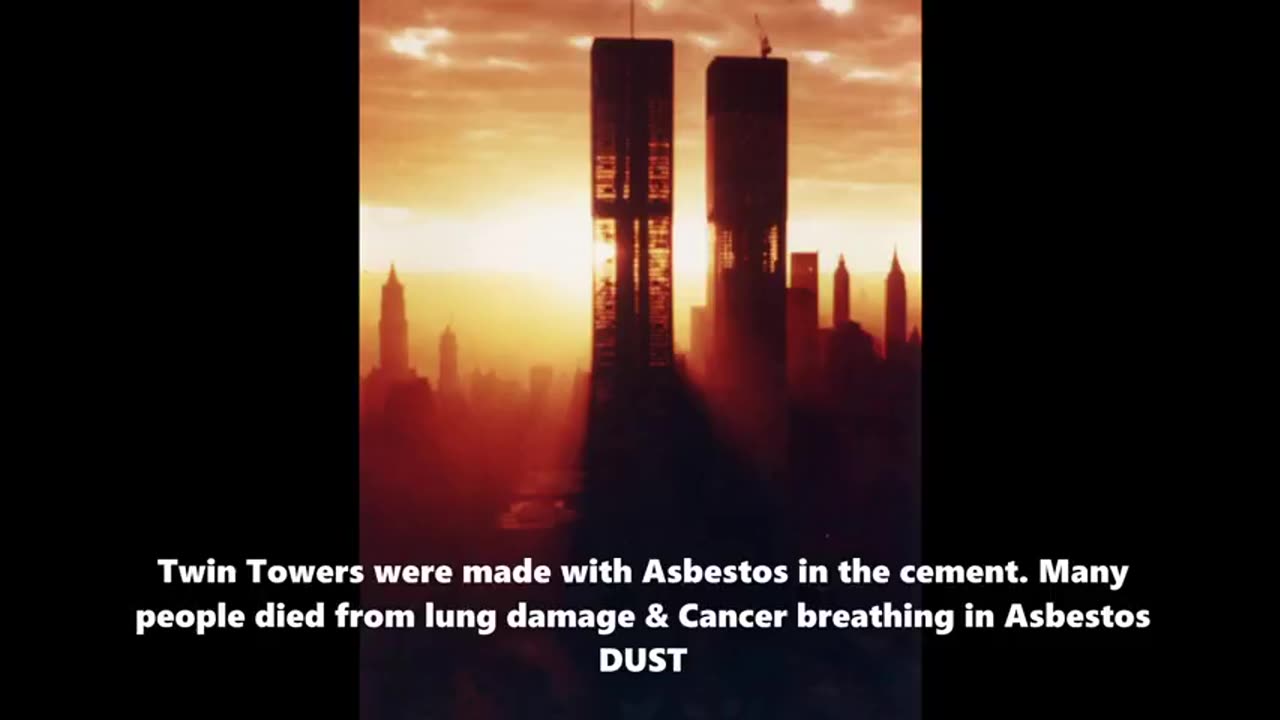 911 WORLD TRADE CENTER CONTROLLED DEMOLITION + NIKOLA TESLA FREE ENERGY + ABESTOS IN CEMENT = CANCER