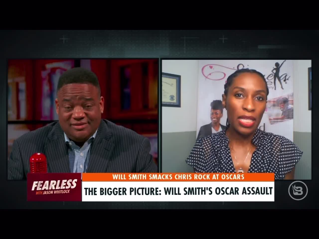 Fearless with Jason Whitlock / Shemeka Michelle on Will Smith Chris Rock and Jadabelle 🔔