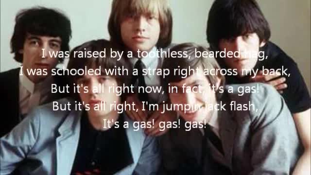 THE ROLLING STONES - JUMPIN JACK FLASH" (1968)