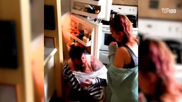 Prank of wife and husband