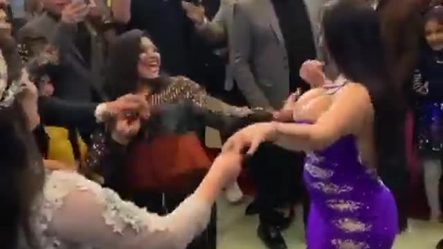 party dance and enjoyment