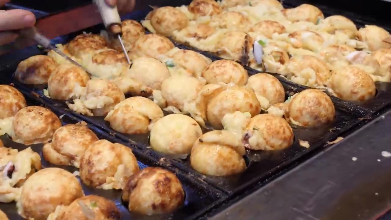 Amazing skill of Takoyaki Master _ korean street food