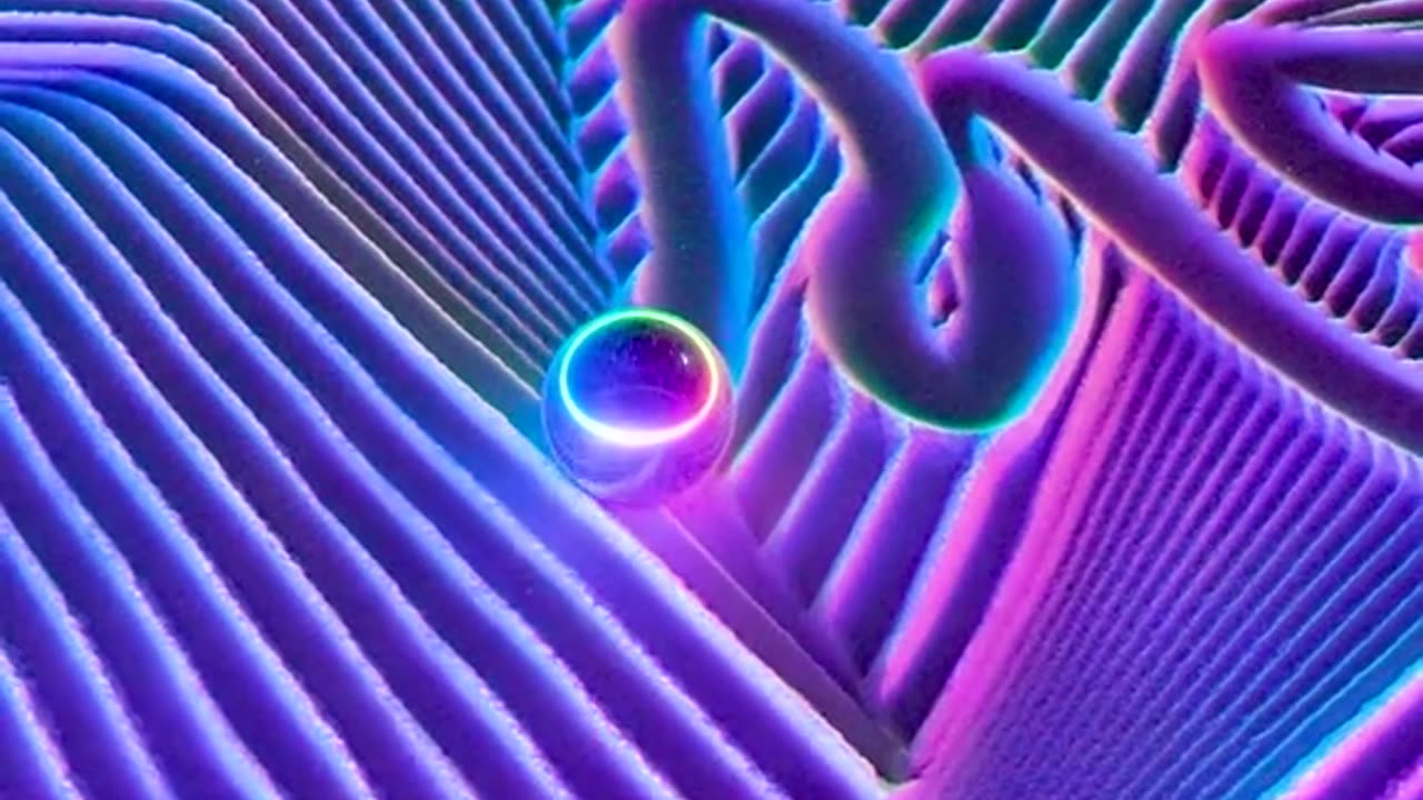 I'm totally mesmerized by what this #oasismini kinetic art canvas can do!