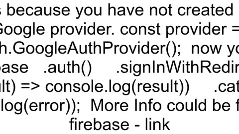 firebase auth is not a function