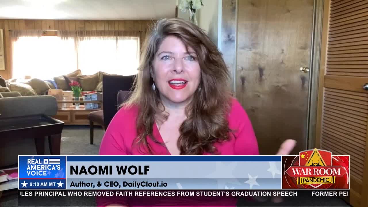 Dr. Naomi Wolf: 'Americans Are Not Stupid,' Hesitant to Take Vaccine for Good Reasons