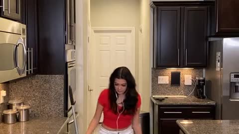 WHEN SHE SEES HIM!