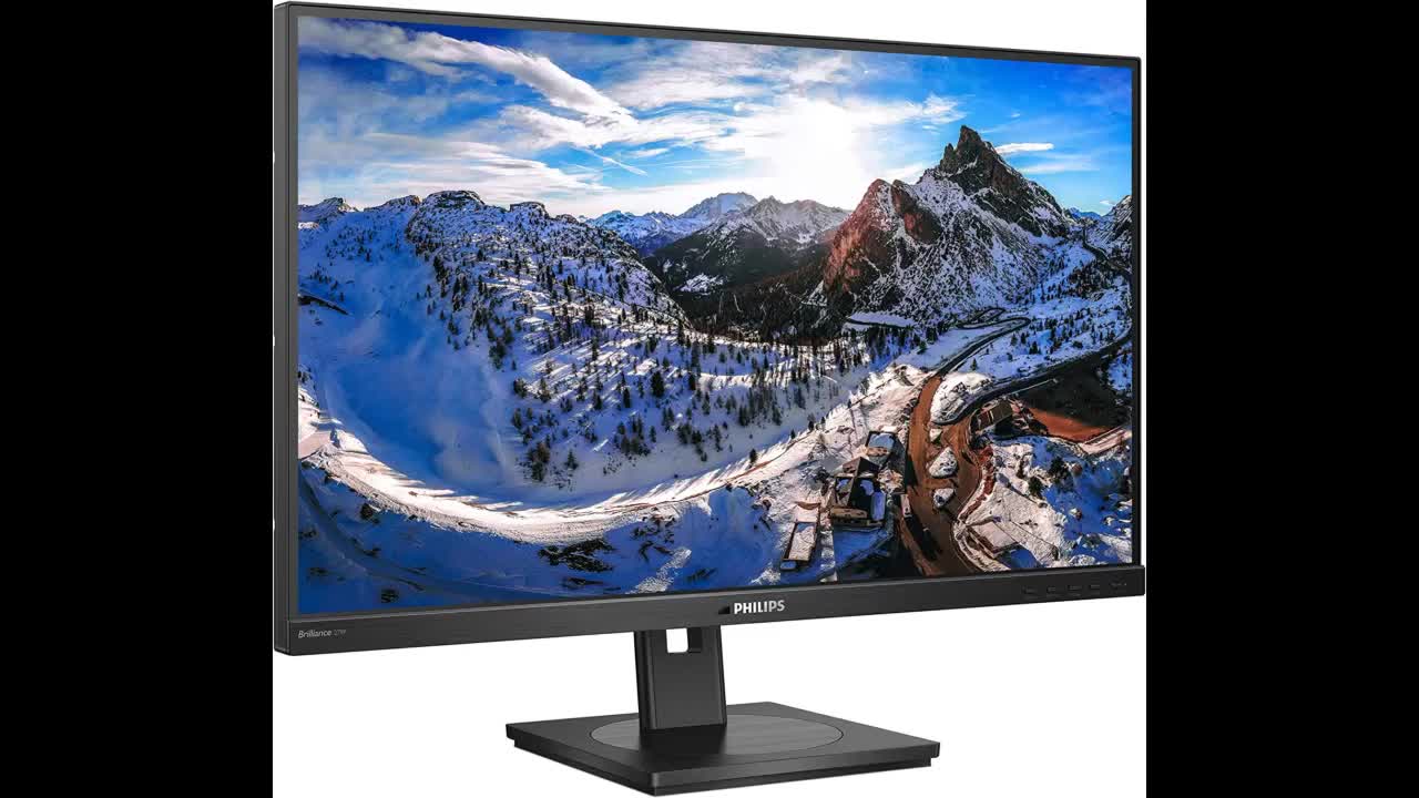 Review: Philips Brilliance 272P7VUBNB 27" Monitor, 4K UHD IPS, 122% sRGB, USB-C Connectivity an...