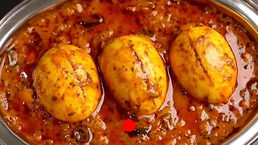 The Masala Egg Curry Of Restaurants Style Recipe