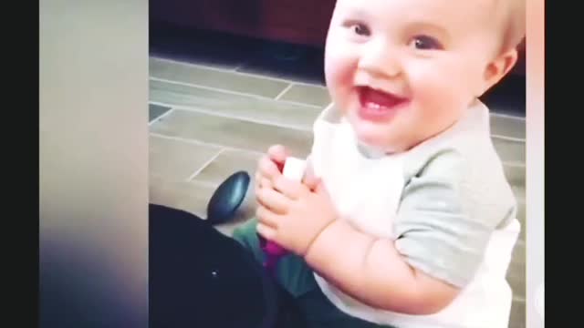 Baby funny moment really cuteness overloaded
