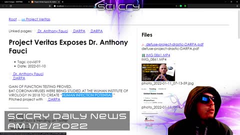 SCICRY Daily News, Jan 12 2022