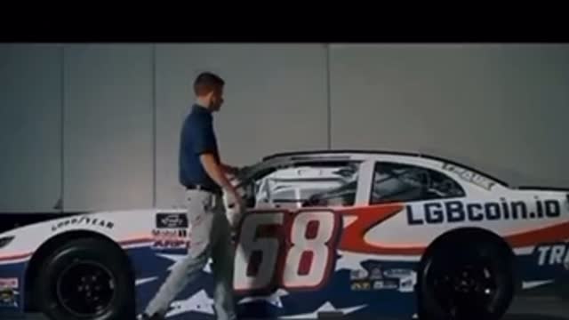 NASCAR driver who inspired "let's go Brandon" unveils new "LGB" car, libs melt down