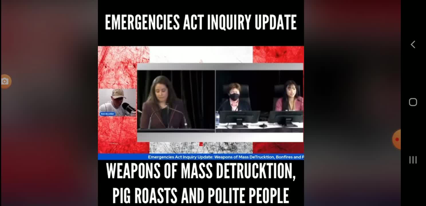 Emergency Act Inquiry Update