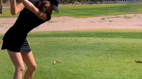 Golfgirl shot