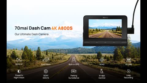 Review: 70mai Dash Cam 4K A800S