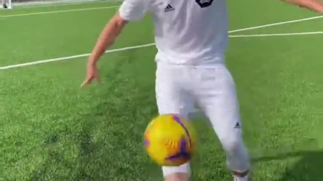 Practice football skills