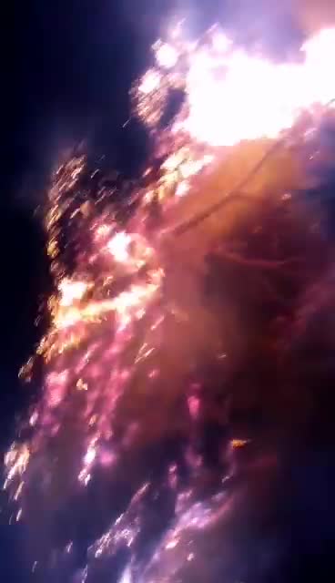 Incendio forestal en Chima, Santander