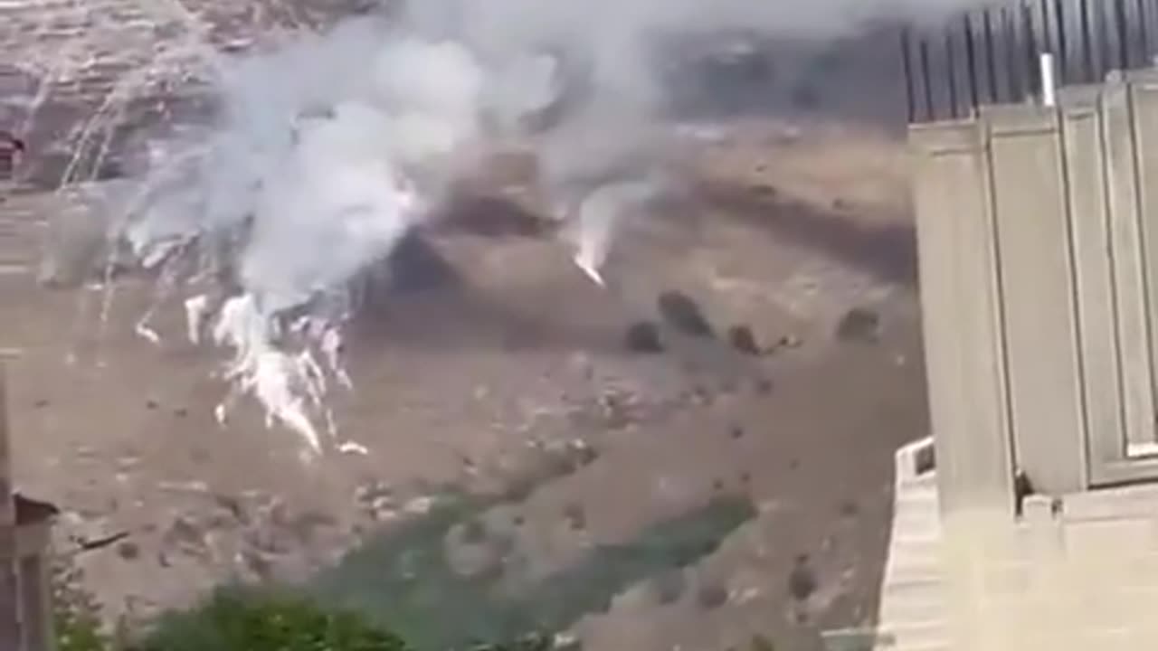 IDF shelling Hezbollah positions