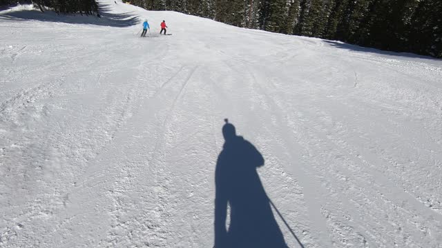 Skiing at Keystone - Prospector