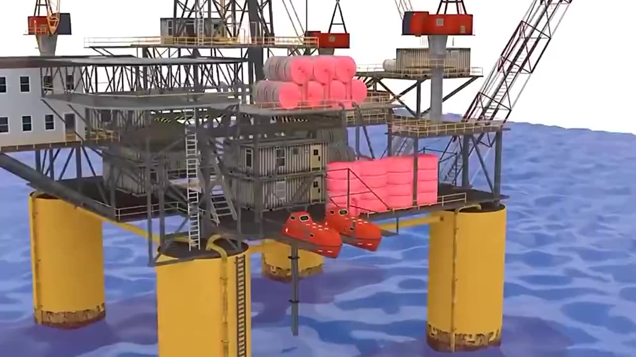 How oil rigs are built