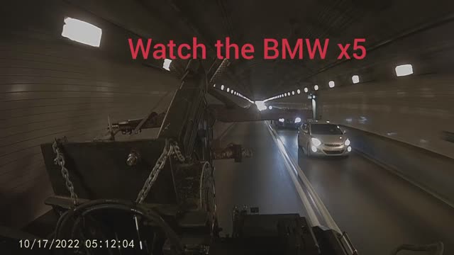 Idiots in a highway tunnel