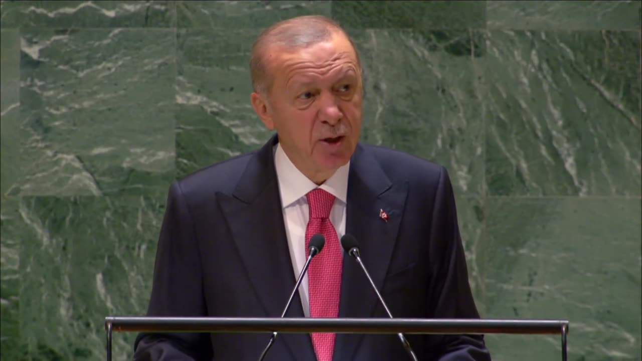 UN: Turkish President, Recep Tayyip Erdoğan Addresses United Nations General Debate, 79th Session - September 25, 2024