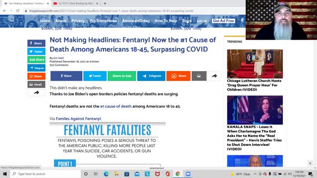 More Deaths From Fentanyl than Covid