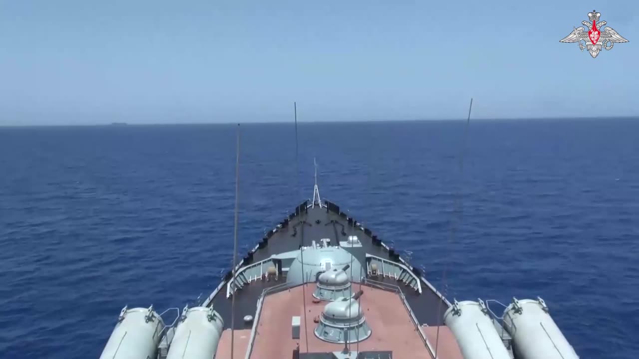 Russian warships arrive in Libya