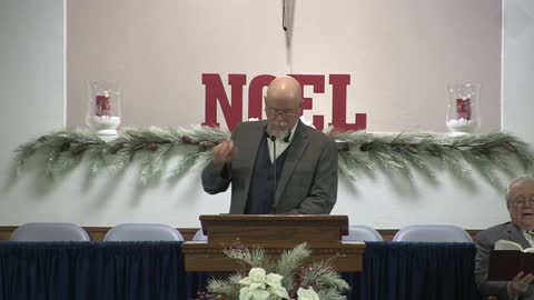 Pastor C. M. Mosley, Christmas Service, Wednesday Evening, 12/19/2021