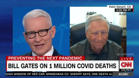 Bill Gates (Smiling) Says "We're In For Ongoing Vaccination to Stay Absolutely Safe"