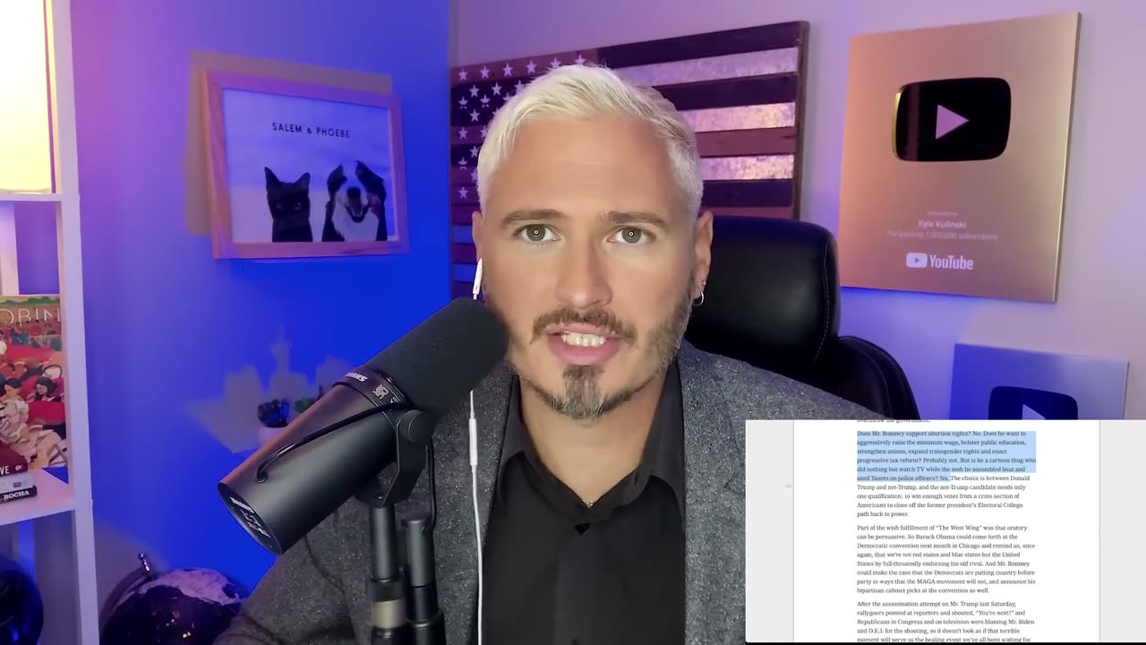 ‘REPLACE BIDEN WITH ROMNEY’_ Dem Hack Hits NEW LOW In Op-Ed _ The Kyle Kulinski Show