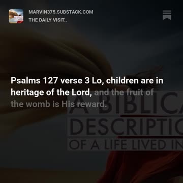 Psalms 127:3