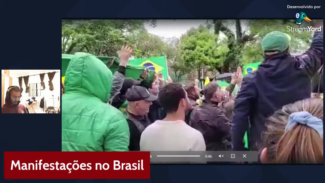TERRA PLANA - d86IXtX8tX8 - Manifestações em todo o Brasil