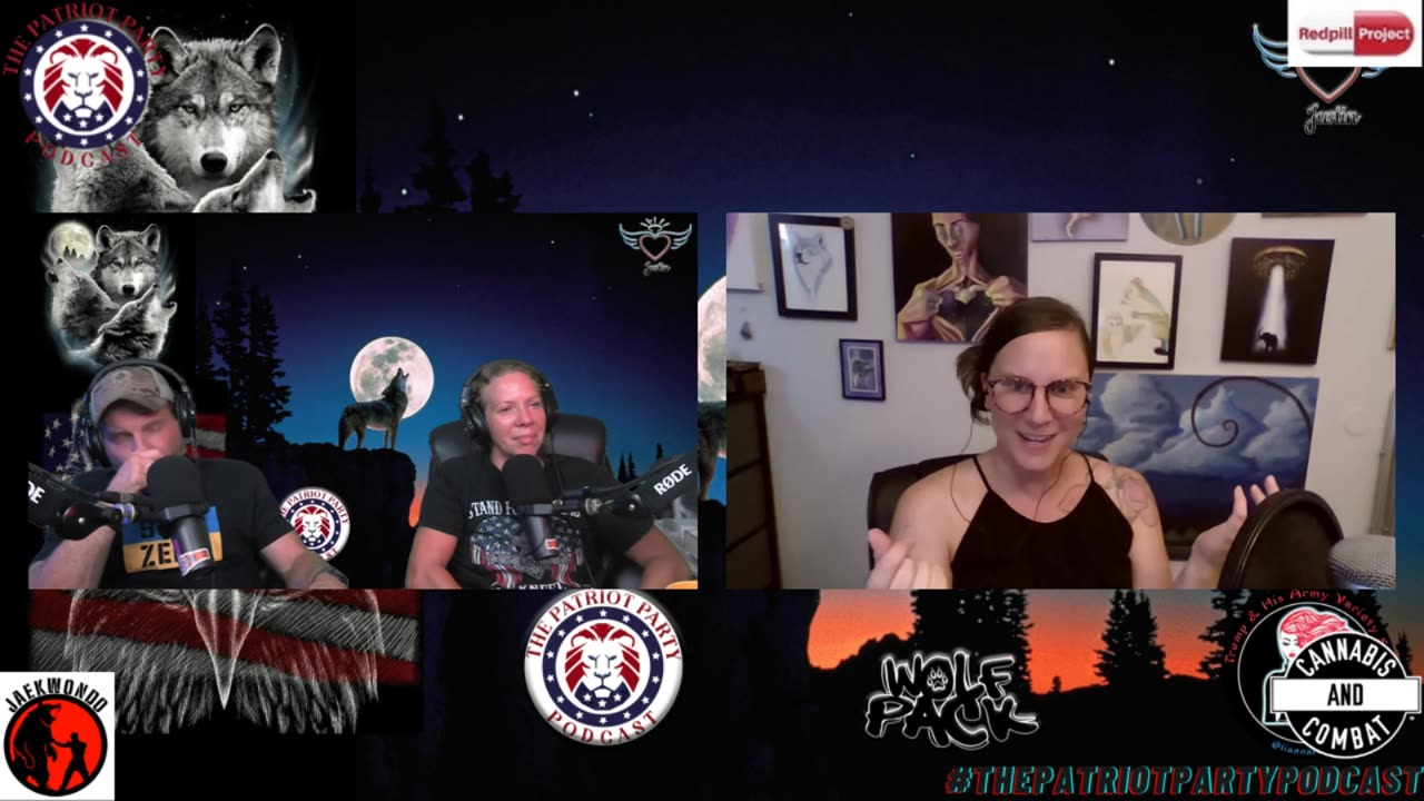 The Patriot Party Podcast I 2460214 Libertarian Anarchy w/ Lindsey Sharmyn I Live at 5:30pm EST