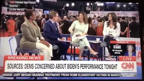 CNN Erin Burnett Admits Joe Biden knew the Debate questions