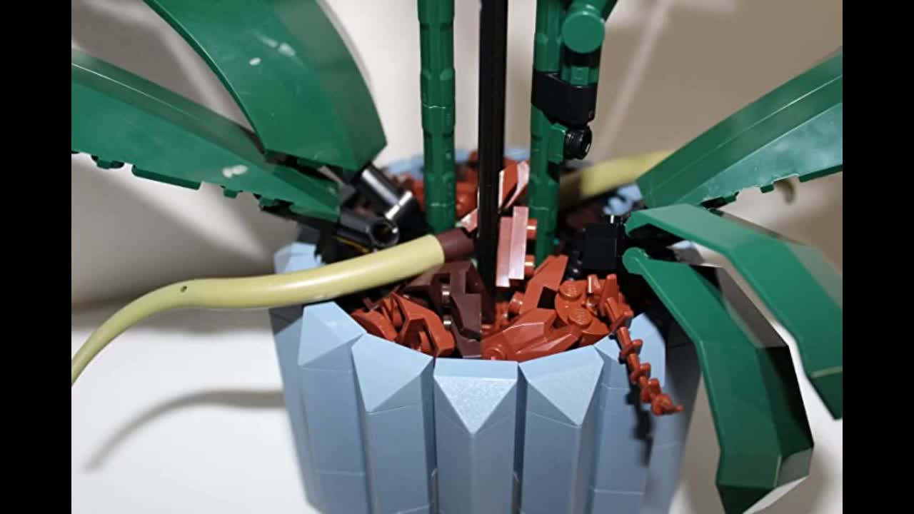 Review: LEGO Orchid 10311 Plant Decor Building Set for Adults; Build an Orchid Display Piece fo...