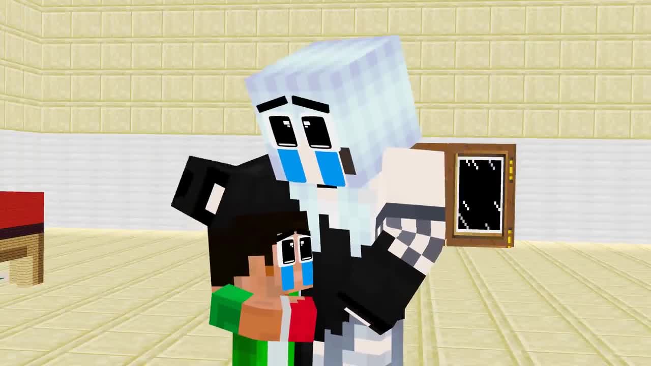 vlc record 2021 09 14 15h01m38s Monster School Baby Zombie and Wofl Girl 1 Hour TOP 5 VERY SAD ST