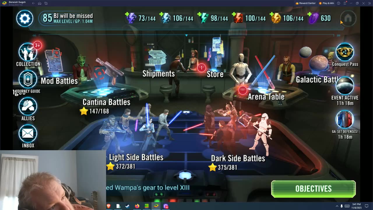 Star Wars Galaxy of Heroes F2P Day 184