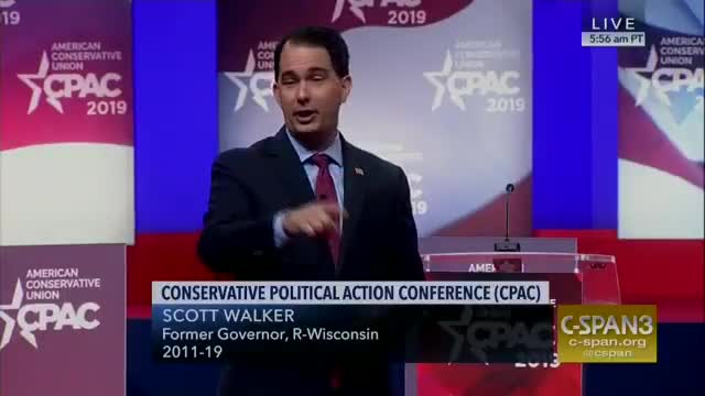 Walker speaks on infanticide at 2019 CPAC