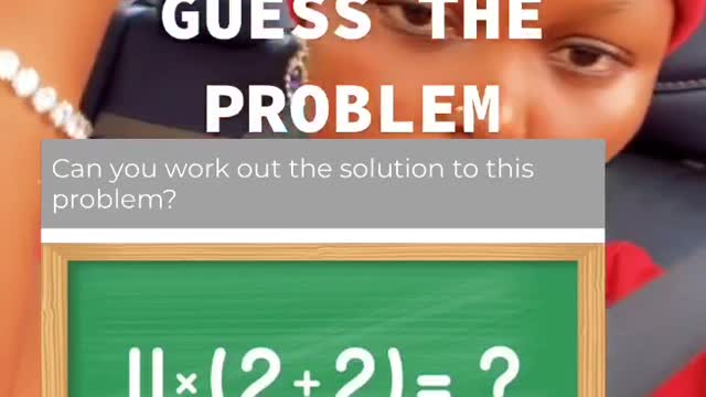 Can you work out the solution to this problem?