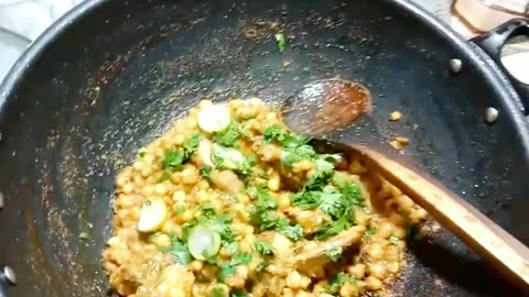 Chicken chanay recipe