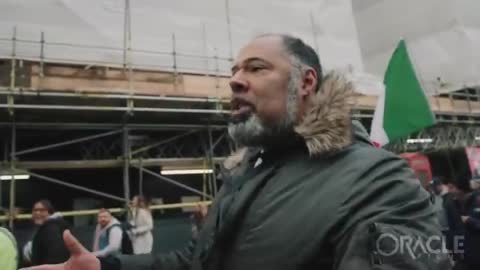 Freedom Rally in London on the 18th December 2021