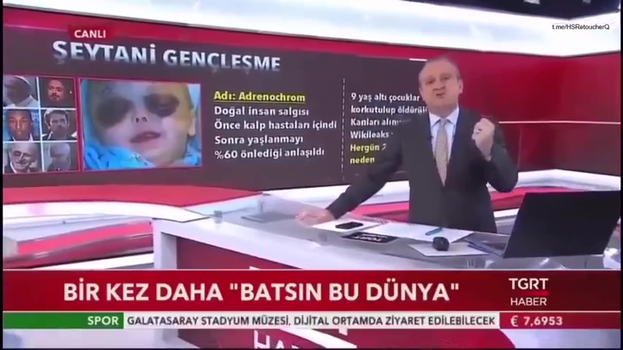 ADRENOCHROME HARVESTING BY THE WEST ⚽ MADE THE NEWS IN TURKEY & A NUMBER OF EAST EUROPEAN COUNTR