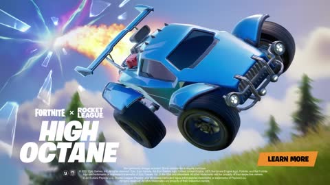 Rocket League’s Octane boosts into Fortnite!